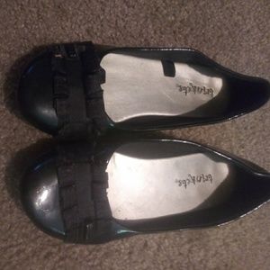 Size 2 Black slip ons